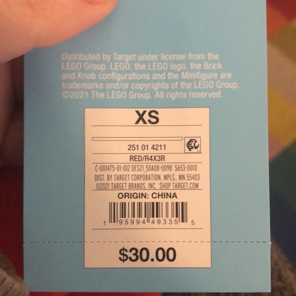 NWT Limited Edition Lego for Target Women’s Hoodie - Picture 12 of 12